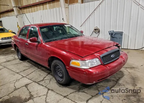 2001 Ford Crown Victoria Lx from USA, damaged, VIN 2FAFP74W71X167560